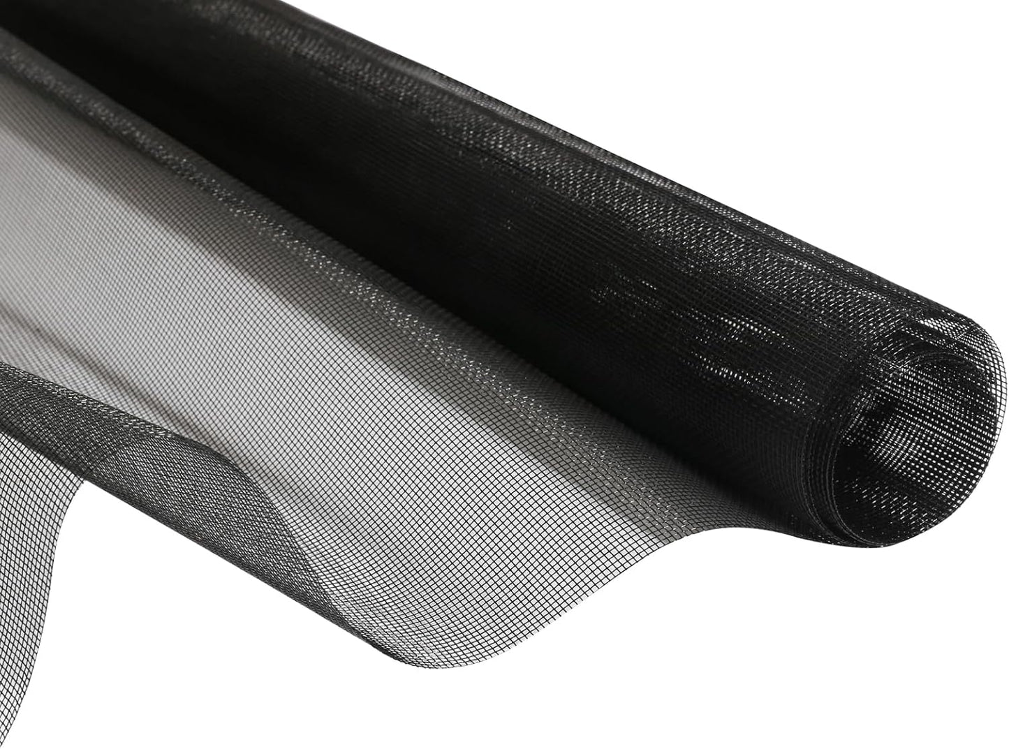 39"×59" Grey Fiberglass Window Screens Repair kit - DIY Adjustable Window Screens mesh Replacement kit for WindowsDoorPorchPatioSliding Screen Door
