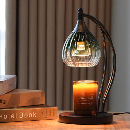 Candle Warmer Lamp with Timer Dimmer - Electric Light Wax Warmer for Jar Candles - Lamp with 2 Bulbs, Unique Birthday Gifts for Women Mom House Warming Gifts New Home Decor