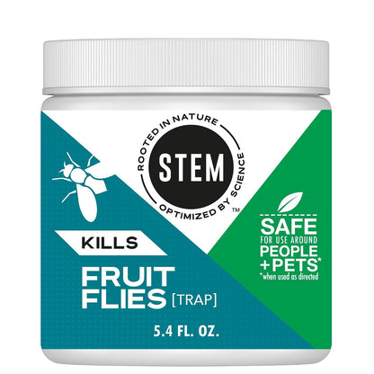 Stem Kills Fruit Fly Trap: Fruit Fly Catcher With Botanical Extracts; 5.4 fl oz (Pack Of 1)