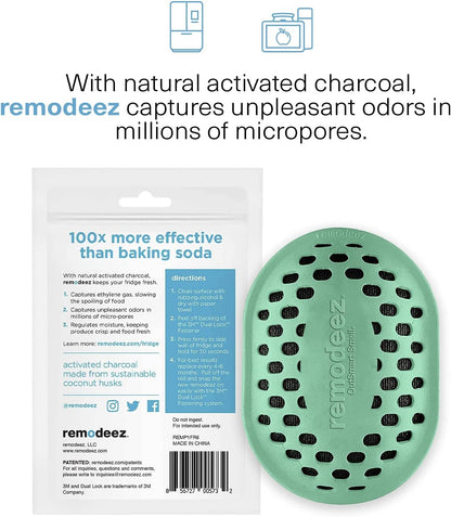 Remodeez Refrigerator Deodorizer with Activated Charcoal for Fridge
