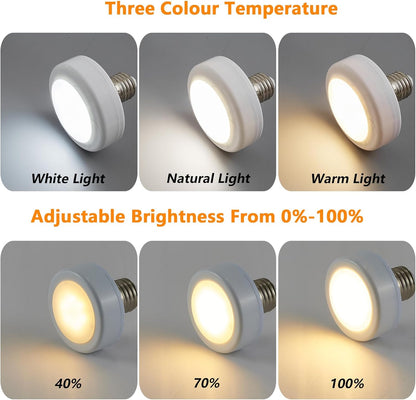 XSDeTu Rechargeable Battery Operated Wall Sconces Set of 2, Modern Battery Powered Wall Light with Wooden Arm & Remote Control, Adjustable 3 Colors Dimmable Wall Lamps for Bedroom, Living Room