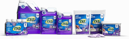 Camco TST MAX RV Toilet Treatment Drop-INs - Control Unwanted Odors and Break Down Waste and Tissue - Septic Tank Safe - Lavender Scent - 30-pack (41553)
