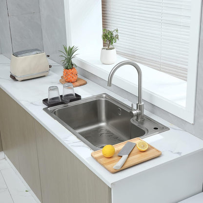 MicoYang Silicone Bathroom Soap Dishes with Drain Spout-Bathroom and Kitchen Sink Organizer,Sponge Holder,Dish Soap Tray,Perfect for Dispenser,Scrubber,Bottle,Cup on Sink or Counter-Coffee 4.9"×3.2"