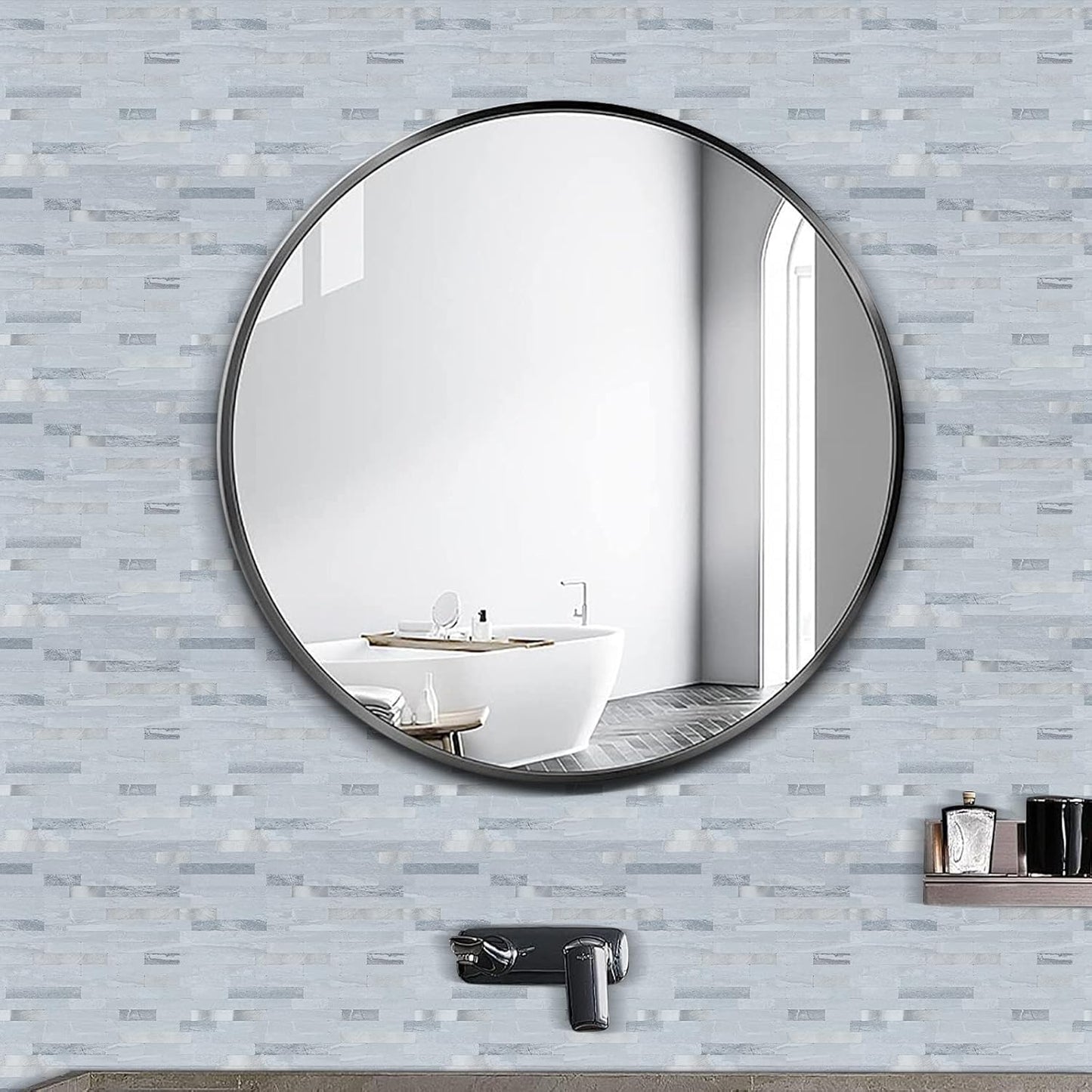 Midcard 10 Sheets Peel and Stick Backsplash PVC Wall Tile,for Kitchen Backsplash