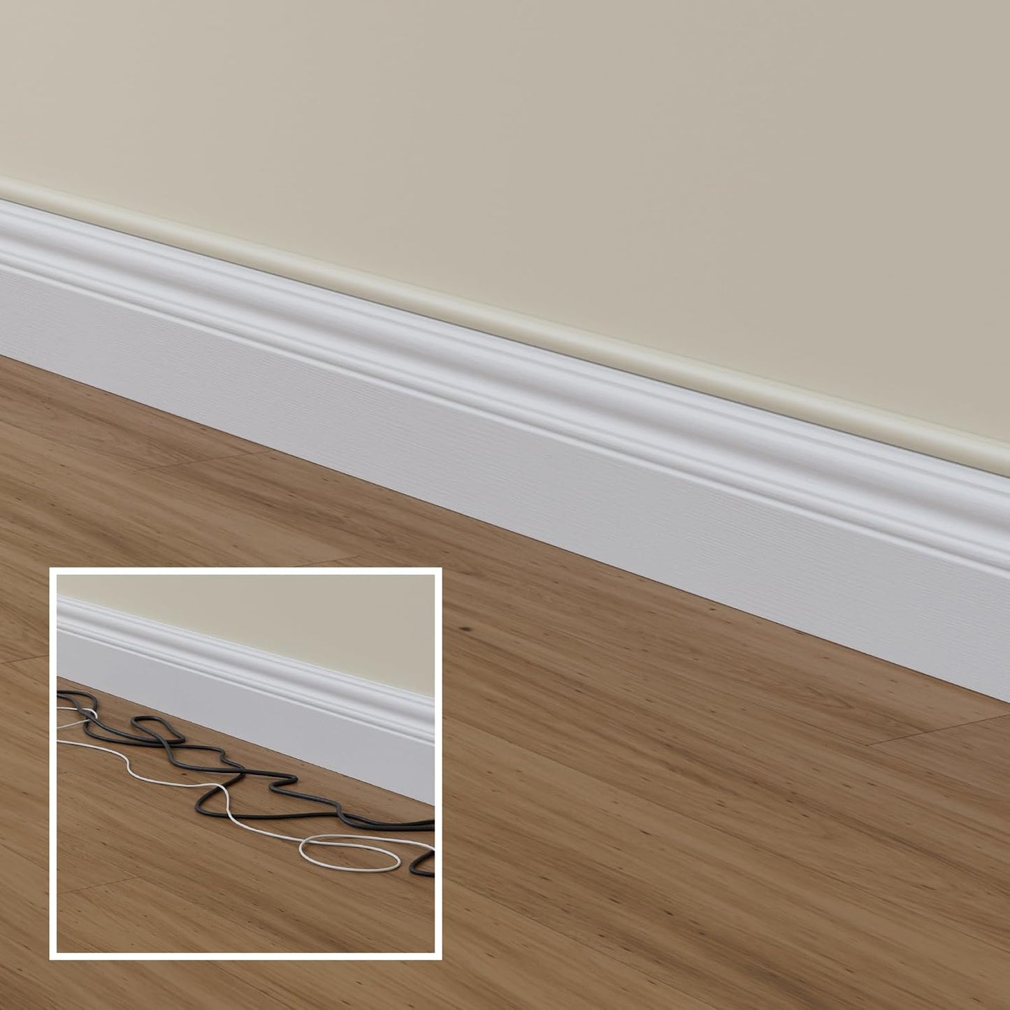 D-Line 157in Cord Cover Kit, Self-Adhesive Wire Hiders, Cable Raceway to Hide Wires on Wall, Electrical Cable Management - 10x 15.7 Lengths & 19 Accessories - 1.18" (W) x 0.59" (H) - Black
