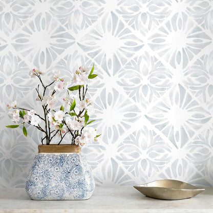 Boho Wallpaper Neutral Peel and Stick Wallpaper 78.7"x17.3" Geometric Wall Paper Beige and White Contact Paper Textured Removable Vinyl Waterproof for Bedroom Farmhouse Kitchen Bathroom