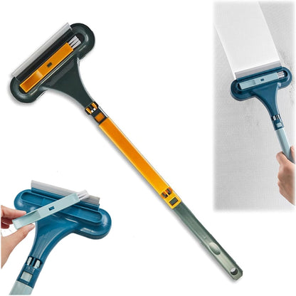 2 in 1 Window Screen Cleaning Brush, Double Sided Bidirectional Dust Removal Brush, Window Screen Cleaner Tool for Window Mesh, Screen Door, Home Dust Cleaning Tools (Blue)