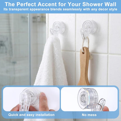 2PCS Dish Glove Clip with Suction Cup Rotatable Glove Holder Clip Removable Wall Mounted Hook for Kitchen Bathroom Office for Dish Gloves Documents Towels