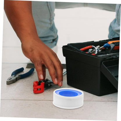 10rolls PTFE Plumbers Tape for Thread Sealing Leak Industrial Pipe Tape for Plumbing Gas and Hydraulic Systems