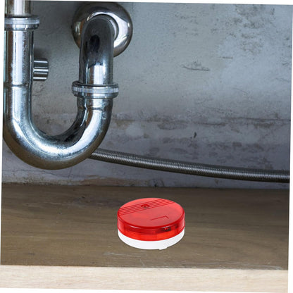Water Leak Detector Sensor with Sound and Light Alarm for Basement Under Sink Bathroom Easy Use No Installation Needed Household Leak Prevention Device