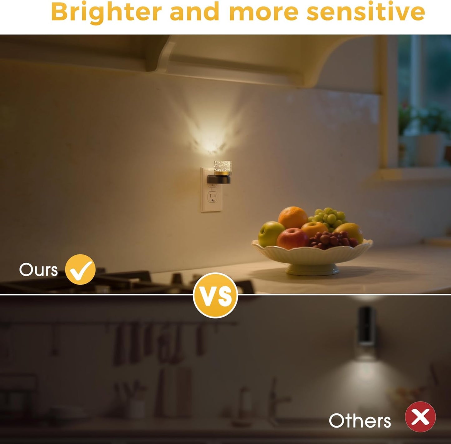L LOHAS LED Night Light, Bubble Night Lights Plug into Wall,2 Pack 3000K/4000k/5000K Adjustable Color Temperature Night Light,Dimmable Nightlights with Dusk to Dawn Sensor for Rooms Bathroom Hallway