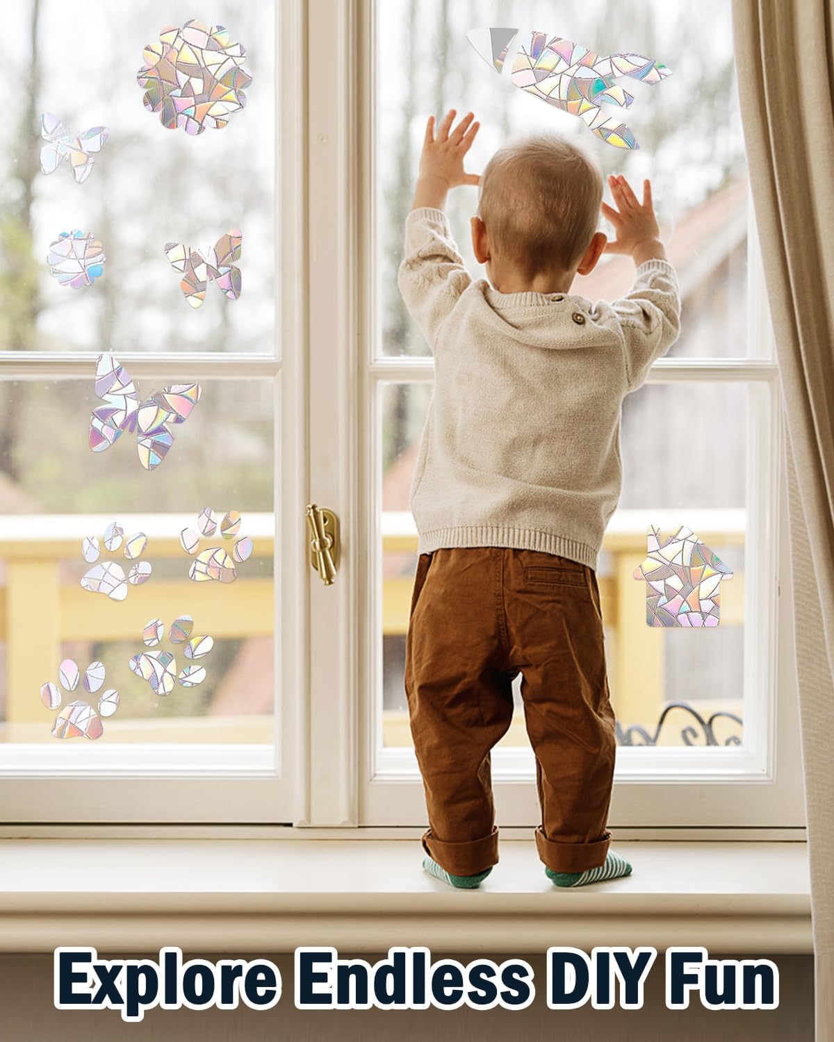 Lovepea Pure Frosted Glass Window Privacy Film 24 Hour Two Way Privacy, Removable, Static Cling, Ideal for Privacy scenarios Such as Home Office Doors and Windows (17.5 x 78.7 Inch)