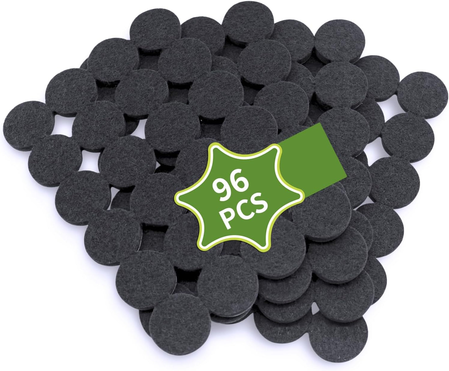 Felt Furniture Pads for Hardwood Floors 48 PCS, Furniture Pads, Floor Protectors for Hardwood Floors, Felt Pads for Furniture, Round, Dark Brown