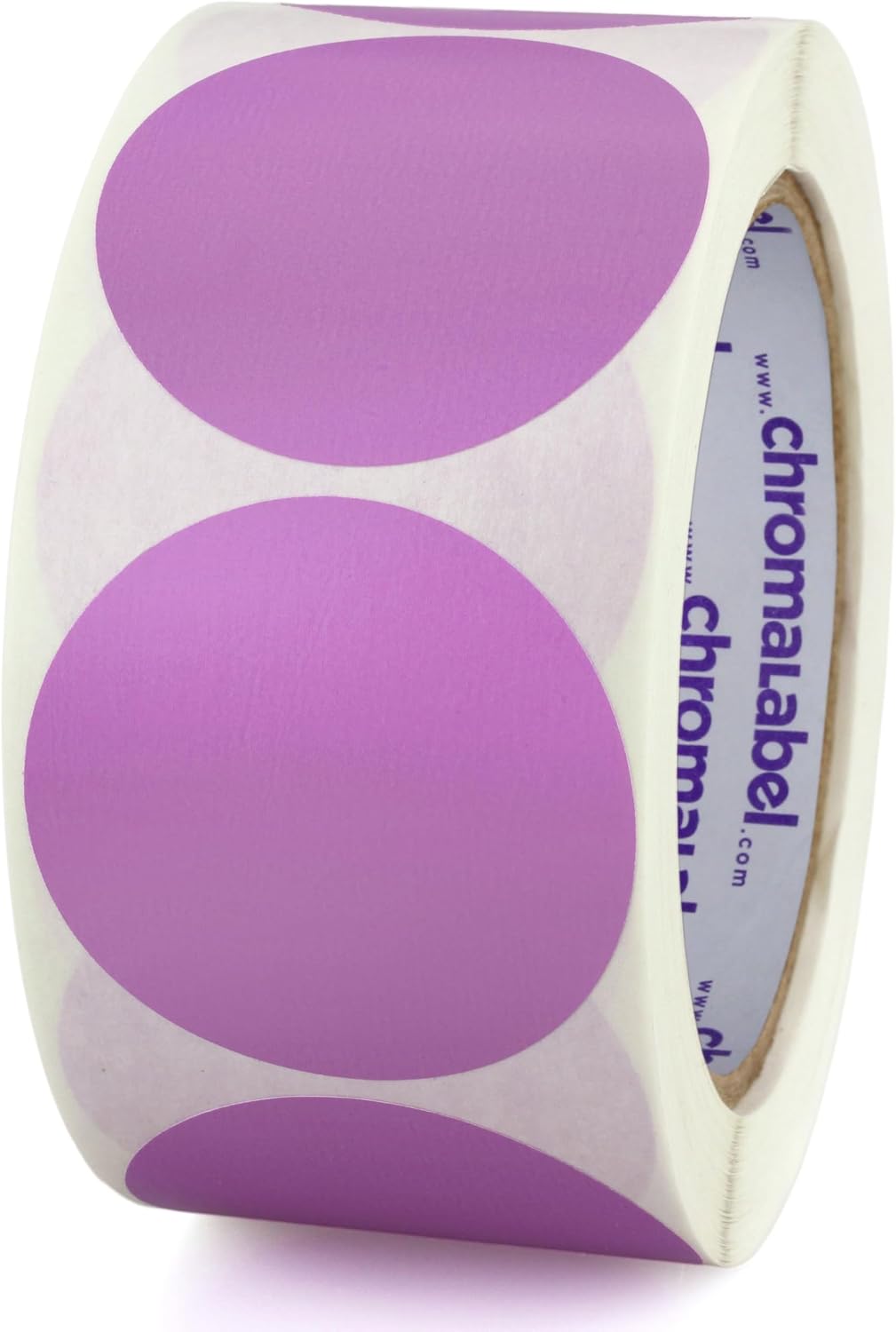 ChromaLabel 2 inch Color-Code Dot Labels | 500/Roll (Yellow)