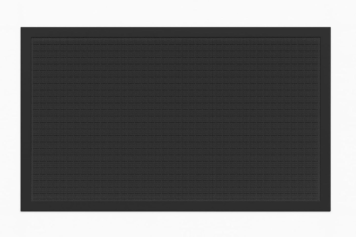 Guardian WaterGuard Indoor/Outdoor Wiper Scraper Floor Mat, Rubber/Nylon, 3'x4', Grey