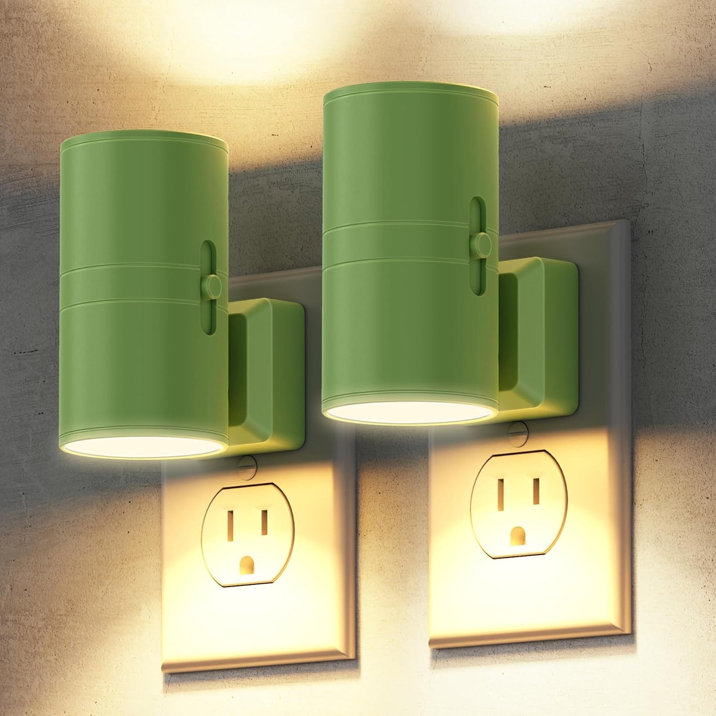 Briignite Motion Sensor Night Light,2 Pack Motion Activated Plug in Night Lights, 0-100LM Dimmable Soft White 3000K, Motion Sensor Light Indoor for Bathroom Hallway Bedroom Stairway Kid Elderly Pet
