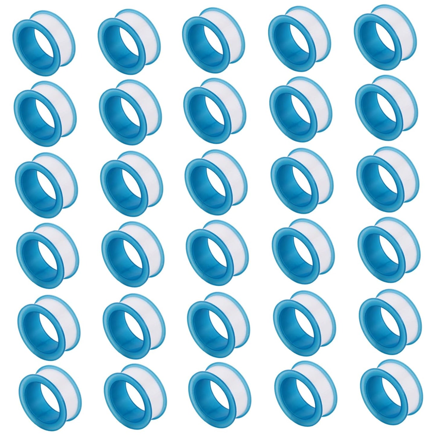 Veemoon 30pcs PTFE Thread Seal Tape for Plumbing Sealing for Pipes and Fittings Non-Sticky Sealant Tapes for Leak Prevention and Repair