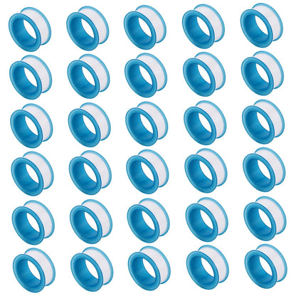 Veemoon 30pcs PTFE Thread Seal Tape for Plumbing Sealing for Pipes and Fittings Non-Sticky Sealant Tapes for Leak Prevention and Repair