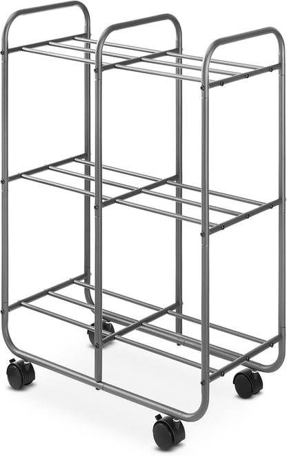 Whitmor 3 Tier Rolling Laundry Cart 8.50x26.0x31.0