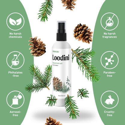 Odorcide Loo-Dini Lavender Vanilla 8oz Toilet Spray & Bathroom Spray – Use This Bathroom Spray Odor Eliminator Before You Go – Poop Spray For Toilet and Bathroom Air Freshener & Bathroom Deodorizer