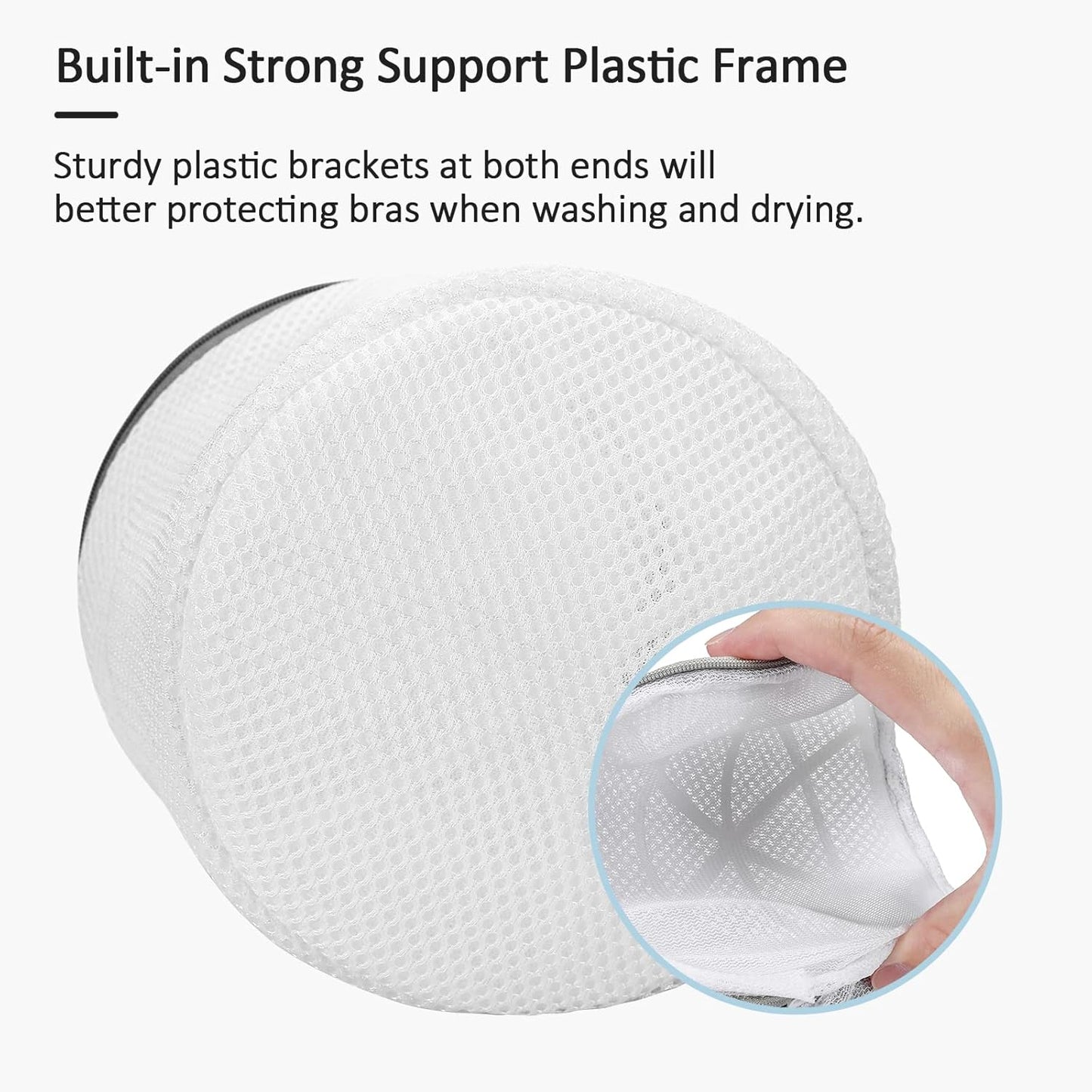 GOGOODA Laundry Mesh Bra Wash Bag for Lingerie, Underwear, Delicates, 3 PCS