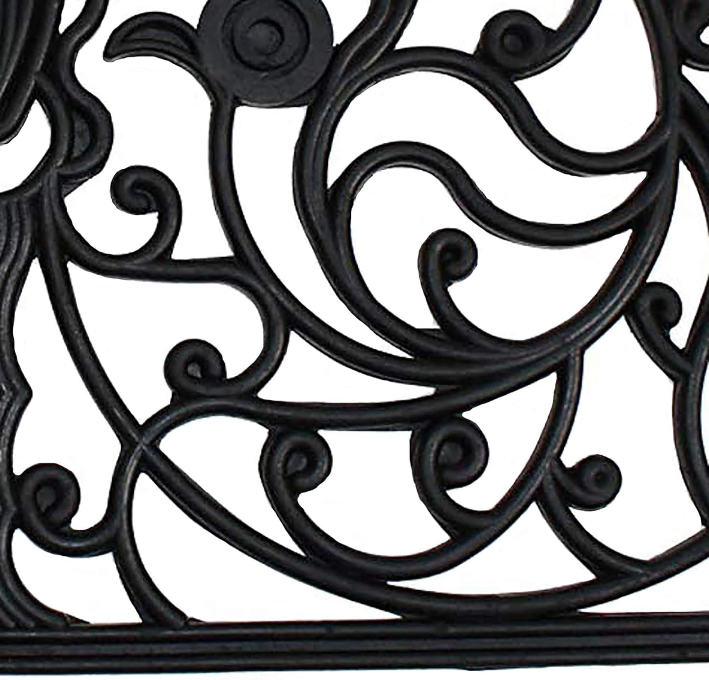 DII Rubber Doormats Collection All Weather, 18x30, Lattice