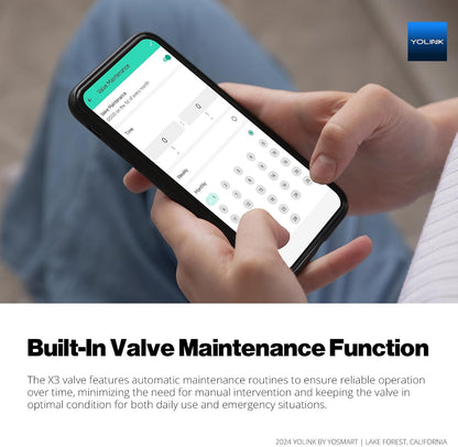 YoLink LoRa Smart Water Leak Protection System, Including 1/2" Commercial Grade Smart Motorized Stainless Steel Valve, (3) Water Leak Sensors, Hub: Up to 1/4-Mile Range, IFTTT, Alexa, Home Assistant