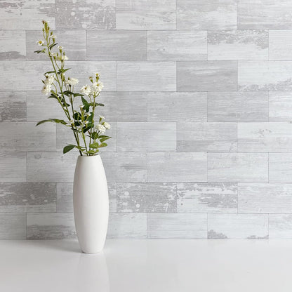 AULIGET 100 Piece Rust Slate Peel and Stick Backsplash Wall Tiles, 3" x 6" PVC Faux Stone Stick on Tiles for Backsplash Kitchen, Bathroom, Laundry Room, Camper, Fireplace