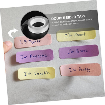 Nano Double-Sided Tape Tape Double Sided Strong Adhesion Removable Mounting