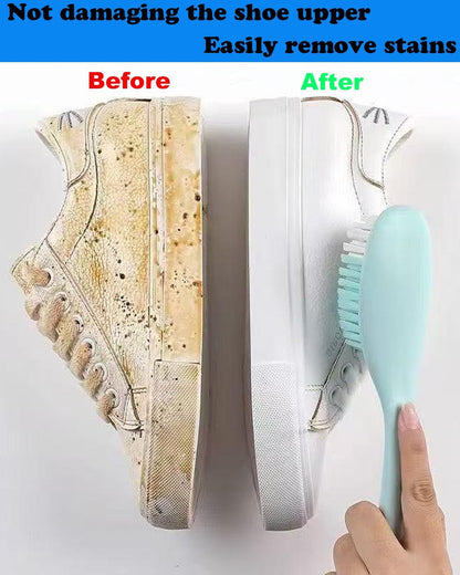 Cleaning Scrub Brushes Laundry Brush Soft Bristle Scrubbing Brush Clothes Brush Removes Stains from Fabrics Cleaning Brush Scrubber Brush for Fabric,Carpet,Clothes - 2 Pack