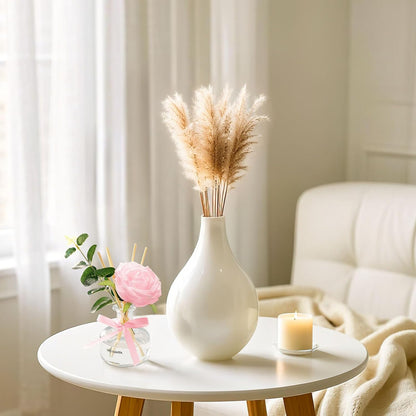 Reed Diffusers Set, 7.10 oz Flower Scented Diffuser with 7 Sticks, Long Lasting Home Fragrance for 120 Days, Perfect for Bathroom, Shelf Decor, Air Fresheners