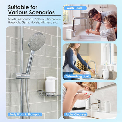 Automatic Soap Dispenser Touchless Foaming: Soap Dispenser Rechargeable for Bathroom