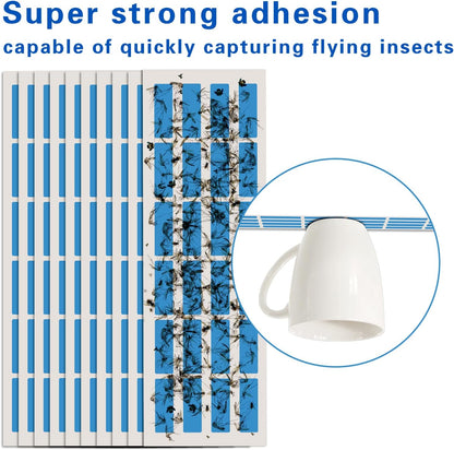 2pack Fly Catcher Indoor,Fruit Fly Traps Indoor for Home,Wall Sconce Fly UV Light Trap for Capturing Flies,Moths, Gnats with 10 Sticky Glue Boards, Bug Catcher Indoor, Light Flying Insect Trap -White