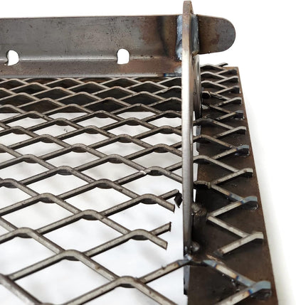 Steel Expanded Iron Heavy Duty Outdoor Boot and Shoe Scraper Cleaner 19 to 34 Inches (22x34 Inches Large)