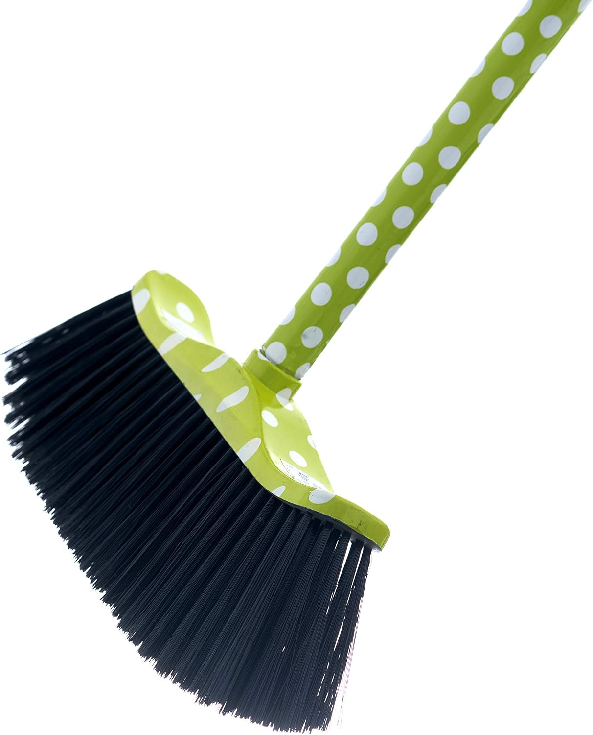 Superio Grey Broom, Heavy-Duty Indoor & Outdoor Broom with 48-Inch Handle, Multi-Surface Floor Cleaning for Home, Kitchen, Garage & Office
