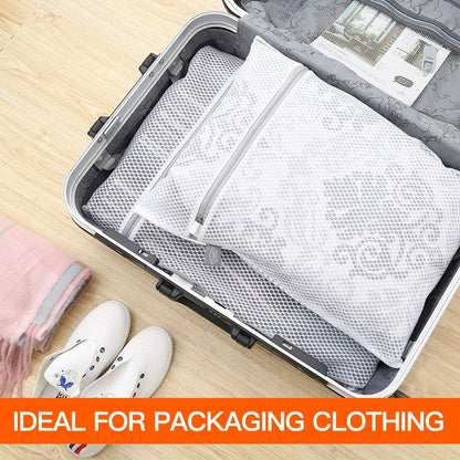 Kimmama Lingerie Bags for Washing Delicates, Mesh Laundry Bag for Delicates | Delicate laundry bag, for clothes, face mask, tie, scarf, socks, stockings, shirts, small toys, 3S