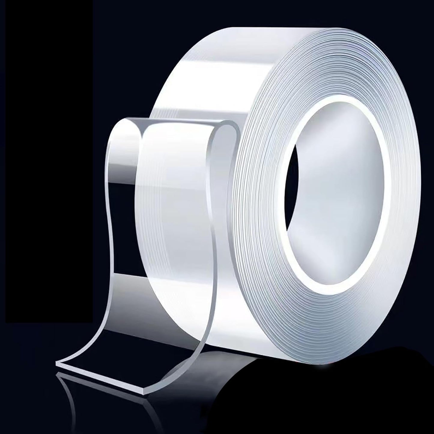 Double Sided Tape Heavy Duty Removable 10FT Clear Nano Tape Adhesive Mounting Tapes for Wall Decor,Hanging Picture, Poster, Carpet, Photo Deco