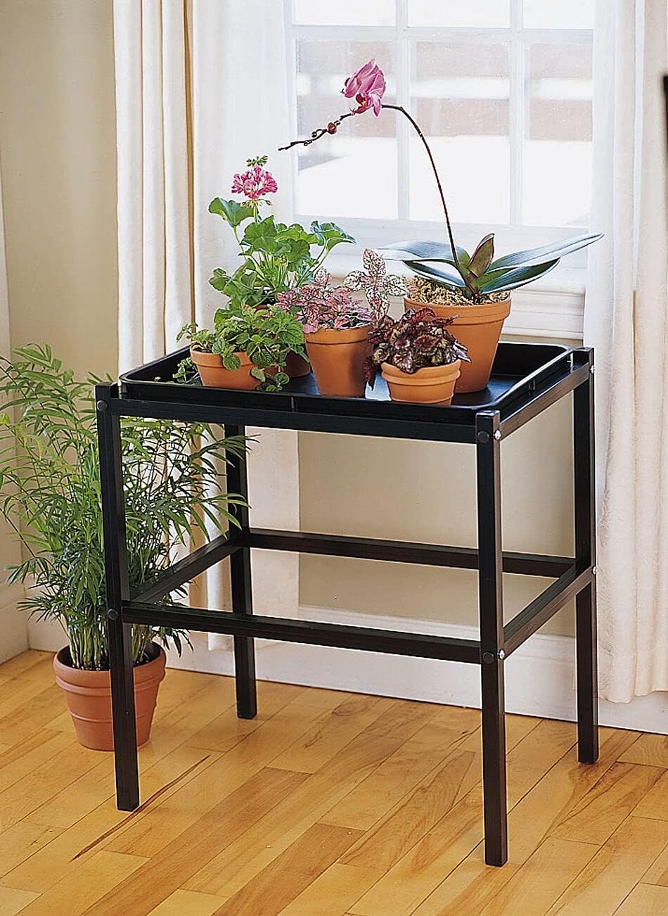 Gardener's Supply Company Entrance Boot Tray | Multi-Purpose All Weather Waterproof Indoor and Outdoor Shoe Mat Made with 100% Durable Recycled Plastic | 22" L x 15.5" W 2" Deep, Black - Size Small