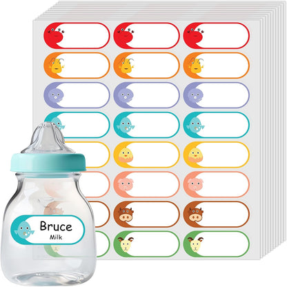 Kingtac 600 Writable Home Moving Stichers - 2' x 3', 20 Color-Coded Home Moving Packing Labels with Fragile, Extra, Heavy Options.Stick to Cardboard Boxes and Plastic Bins, No Extra Tape Needed