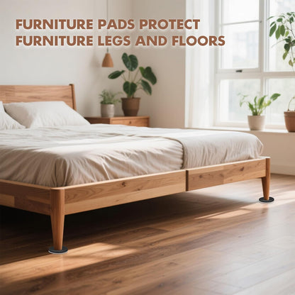 16-Pack Furniture Sliders for Hardwood Floors, Save 80% Effort Safely and Easily, The Glide Tool Set for Heavy Furniture and Appliances, Reusable Floor Protectors and Moving Pads (16 Felt 3.5" Slider)