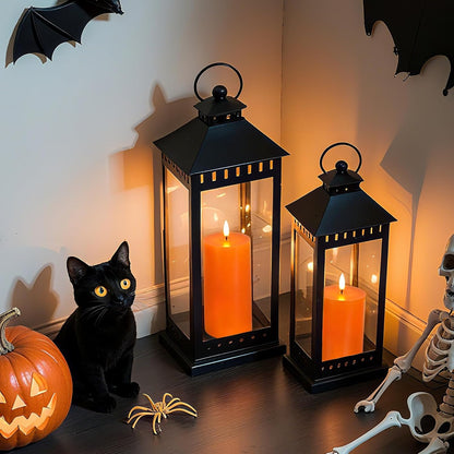 Homemory White Flameless Candles Battery Operated with Remote Timer, 3x3 Real Wax LED Pillar Candle for Home Fireplace Bedroom Living Room Party, Set of 3