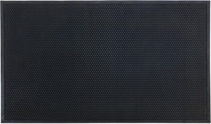 Guardian Easy Step Scraper 2X3 (23in x 35in) Indoor/Outdoor, Heavy-Duty, Solid Rubber Floor Mat,Black