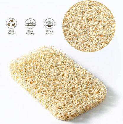 12PCS Soap Savers Pads BPA Free Soap Holder for Bar Soap Non-Slip Self Draining Soap Dish Soap Lift for Shower Kitchen Bathroom