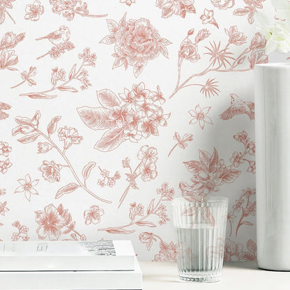Safiyya Peel and Stick Wallpaper Floral Green and White Leaf Contact Paper for Cabinets 17.3"x 78.7" Self Adhesive Removable Wallpaper for Bathroom Renter Friendly Wall Paper Vinyl Roll