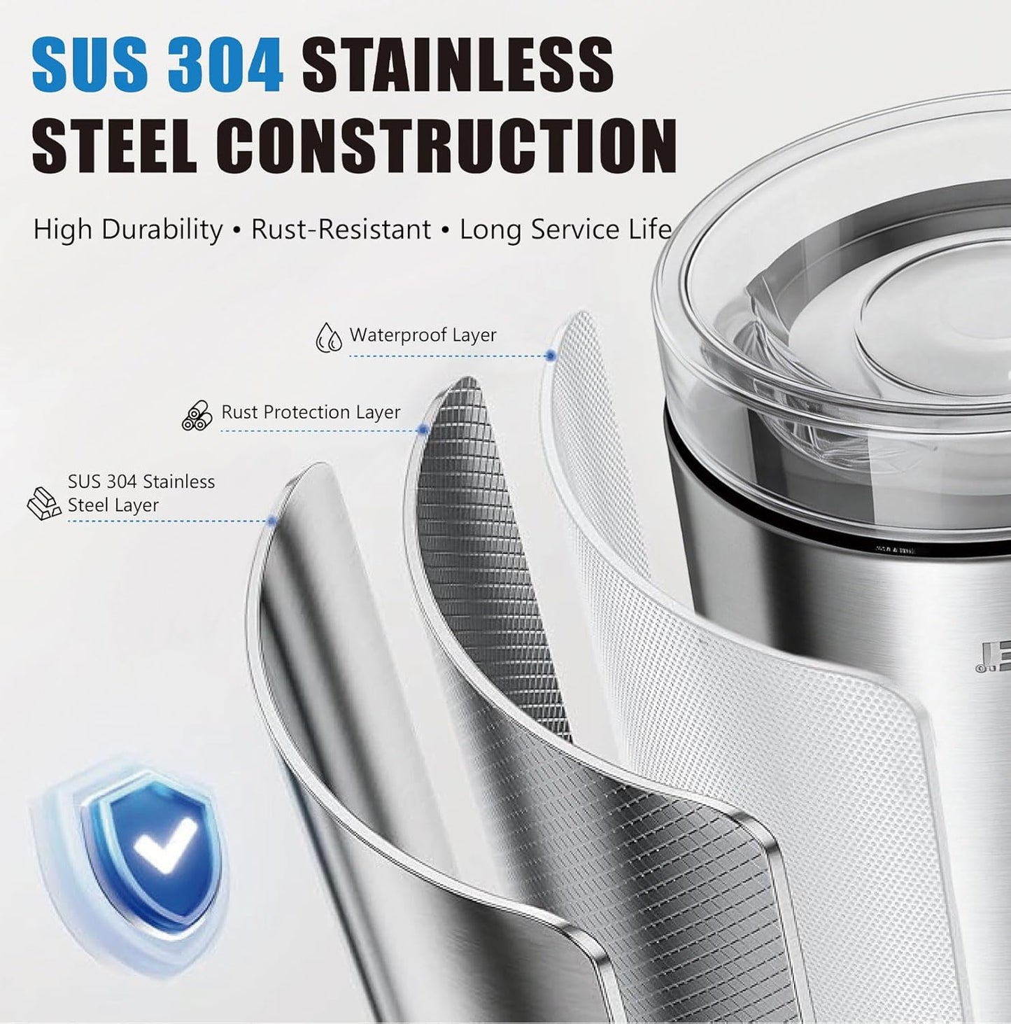 Automatic Soap Dispenser Touchless - 350ml 304 Stainless Steel, 0.25s Fast Activation, IPX5 Waterproof, 5000+ Uses per Charge, 4-Speed Foaming Soap Dispenser, Type-C Charging for Kitchen & Bathroom
