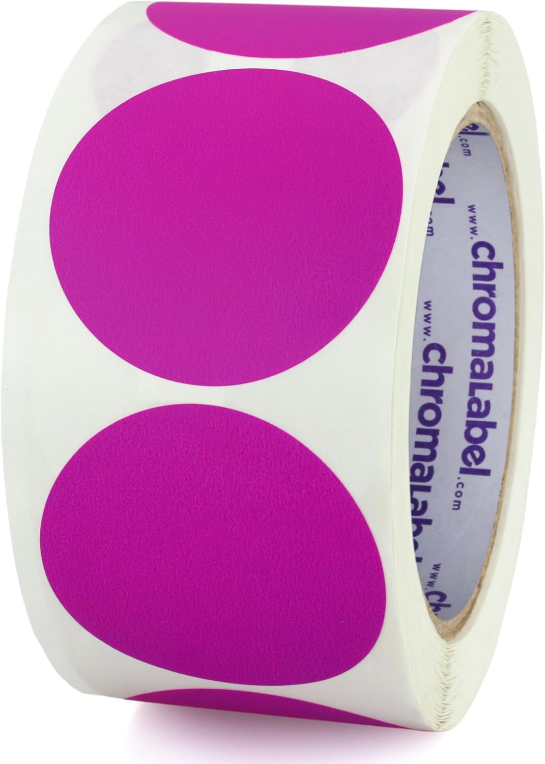 ChromaLabel 2 inch Color-Code Dot Labels | 500/Roll (Yellow)