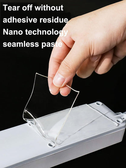 COYOUCO Nano Double Sided Tape,Multipurpose Removable Adhesive Transparent Grip Mounting Tape Washable Strong Sticky Heavy Duty,2Cm Wide, 5M Long, 2Mm Thick