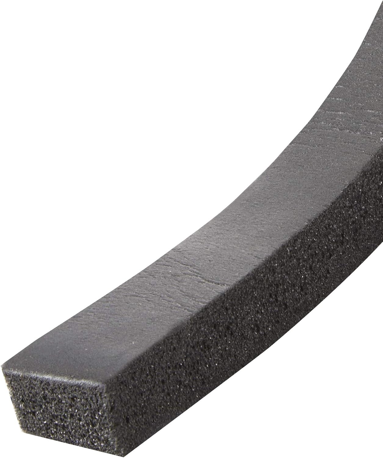 Frost King R338H Self-Stick Rubber Foam Weatherseal, 3/8"W, 3/16"T, Black|Blacks