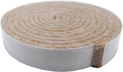 Felt So Good 8803E Self Adhesive Felt Furniture Pads 2", Beige, 48 Pack
