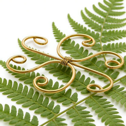 YAPROMO 4PCS Iron Monstera Plant Support - 4.1IN Plant Support Stakes for Indoor Plants, Plant Stakes and Supports, Ideal Plant stem Support for Turtle Shell Bamboo & Houseplants (A+B)